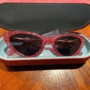 RARE Chiara Ferragni Sunglass Hut Silver Glitter Sunglasses Chiara Ferragni | Accessories | Rare Chiara Ferragni  main image 2